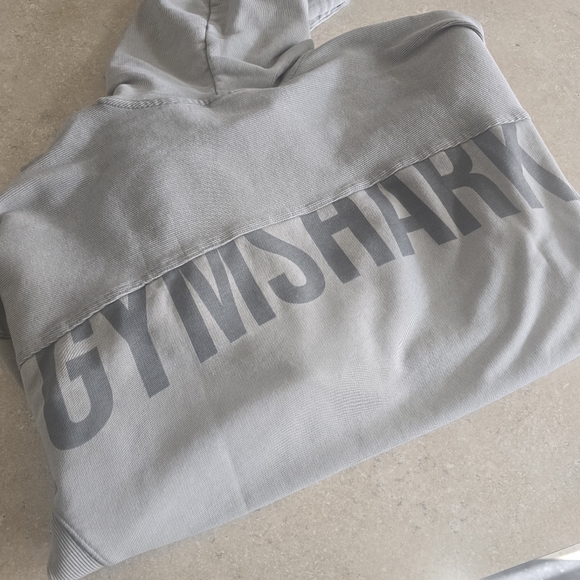 Gymshark Gray Men's Hoodie Sz M NEW - Picture 3 of 5